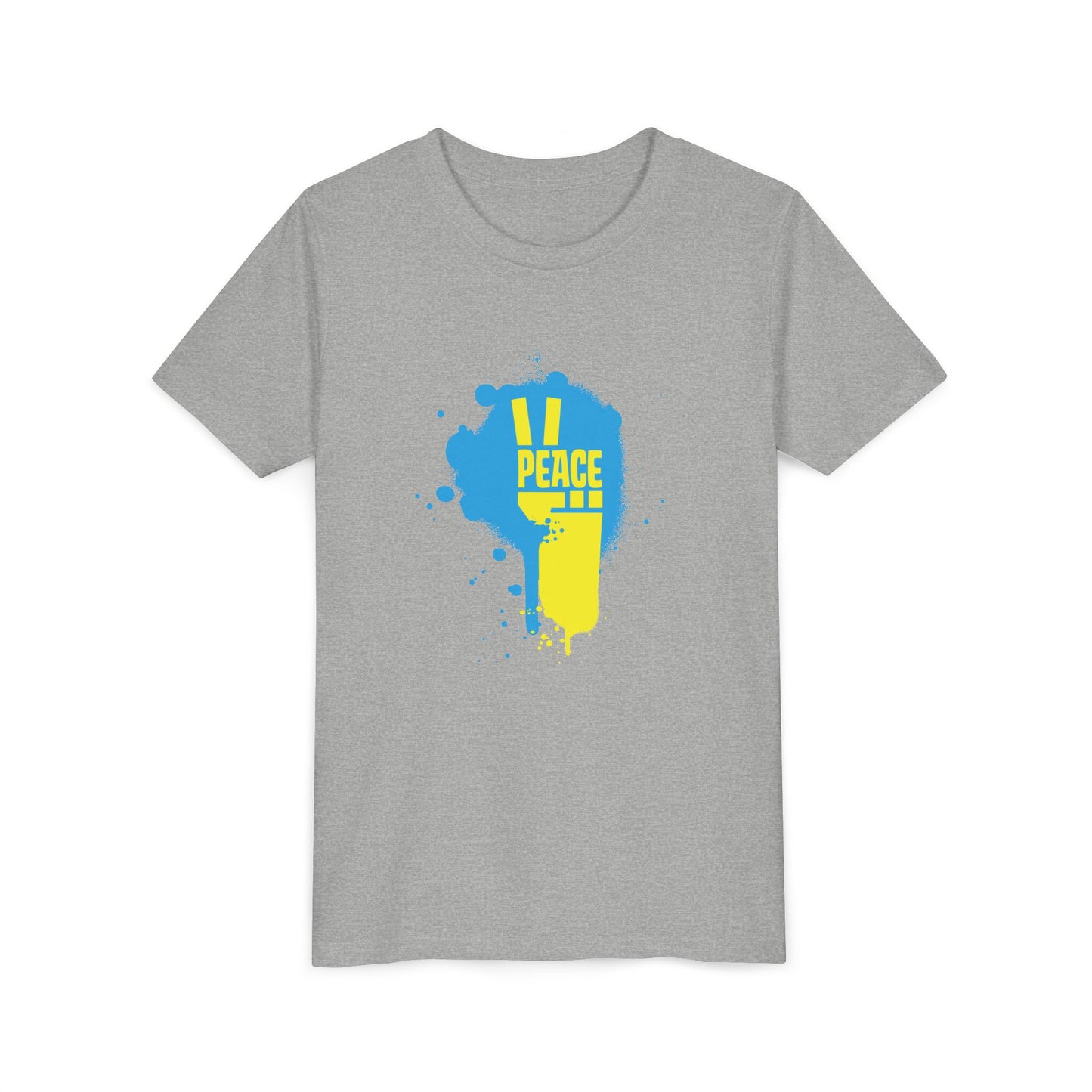 Peace for Ukraine Youth Short Sleeve Shirt