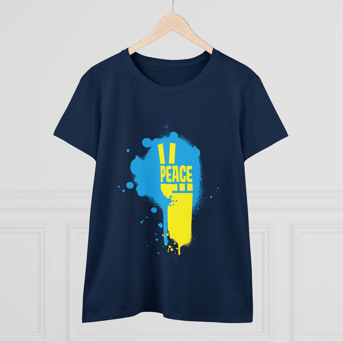 Peace for Ukraine Women's Cotton Tee