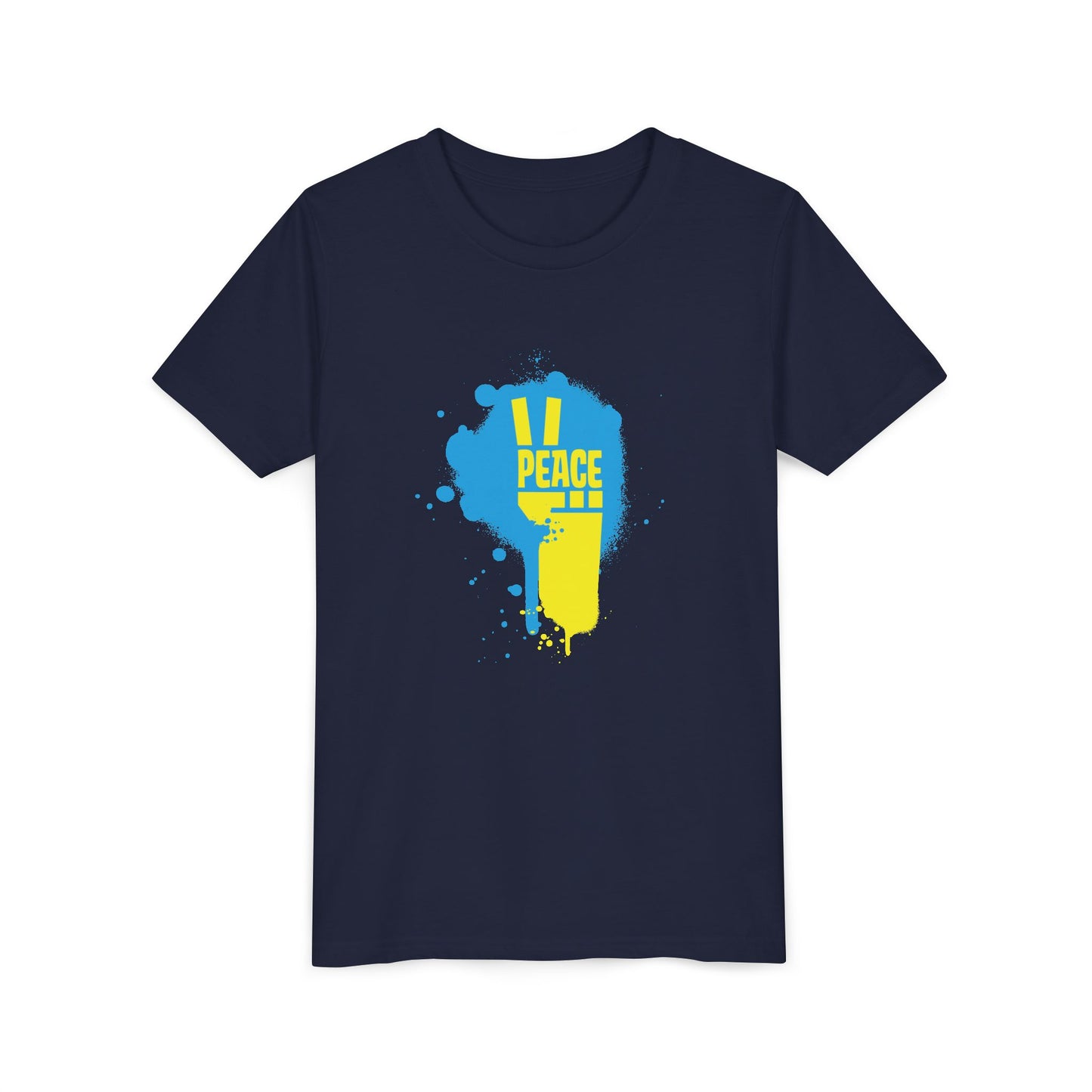 Peace for Ukraine Youth Short Sleeve Shirt