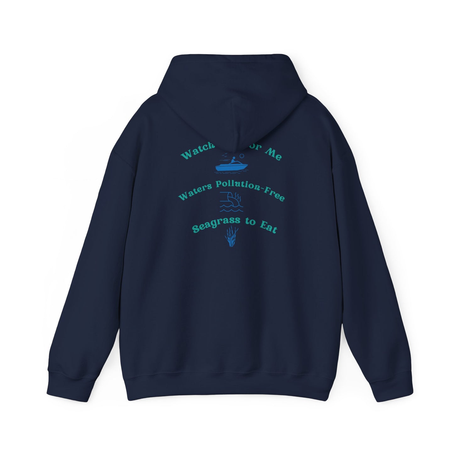 Protect The Manatees Unisex Heavy Blend™ Hooded Sweatshirt