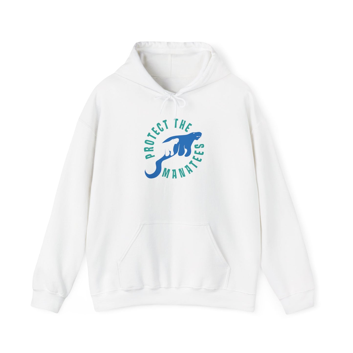 Protect The Manatees Unisex Heavy Blend™ Hooded Sweatshirt