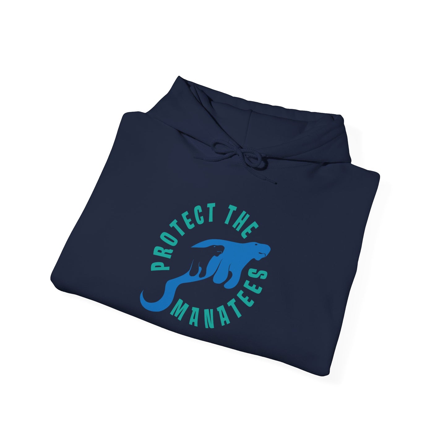 Protect The Manatees Unisex Heavy Blend™ Hooded Sweatshirt