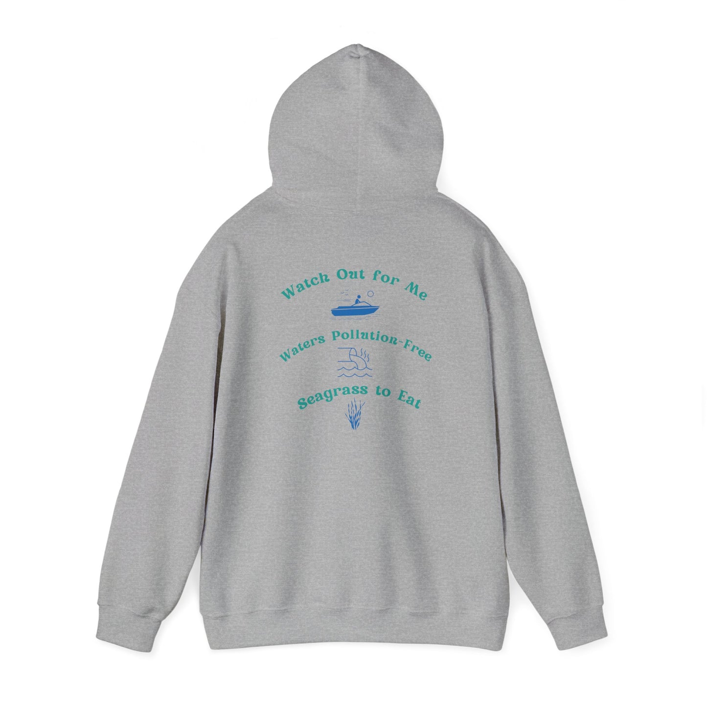 Protect The Manatees Unisex Heavy Blend™ Hooded Sweatshirt
