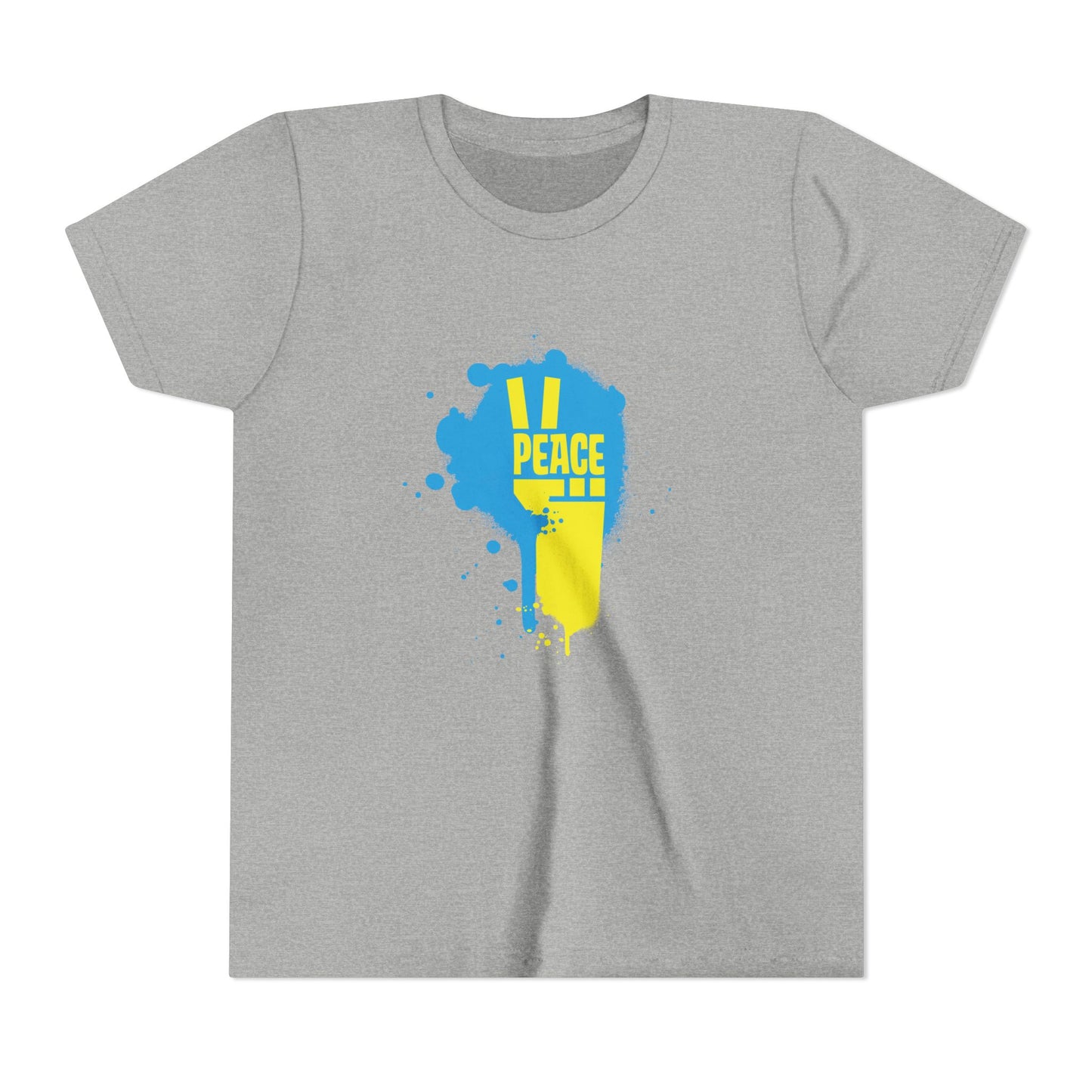 Peace for Ukraine Youth Short Sleeve Shirt