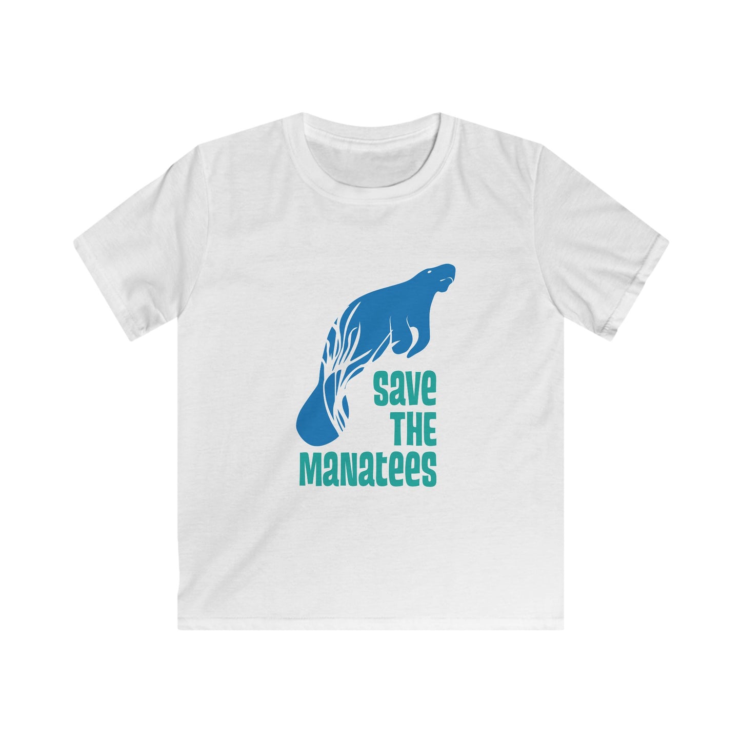 Save the Manatees Kids Shirt