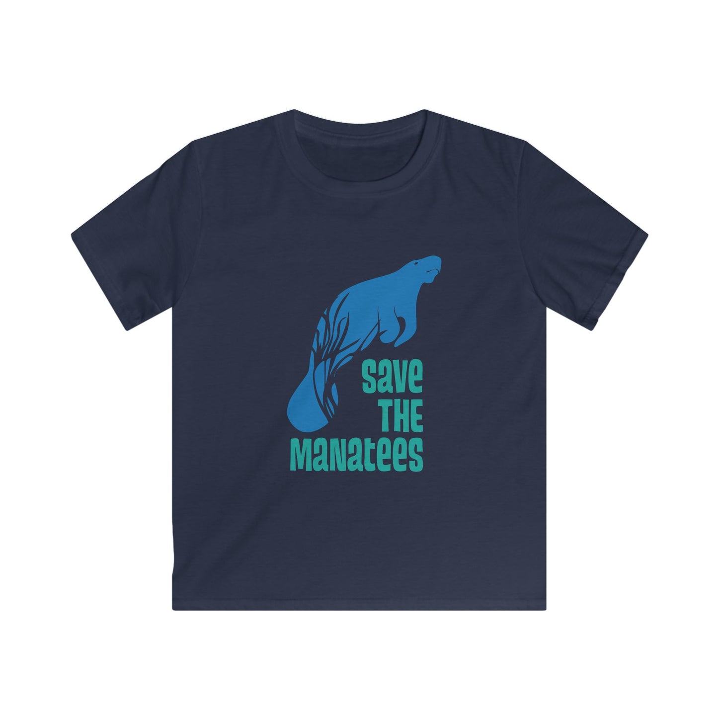 Save the Manatees Kids Shirt