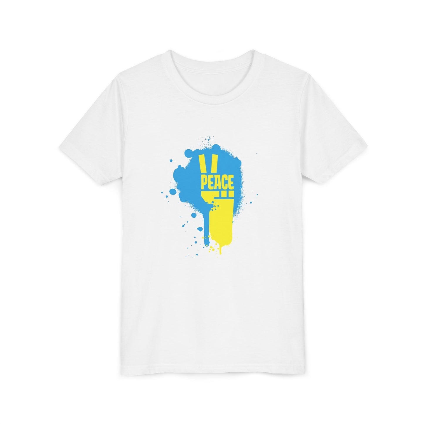 Peace for Ukraine Youth Short Sleeve Shirt