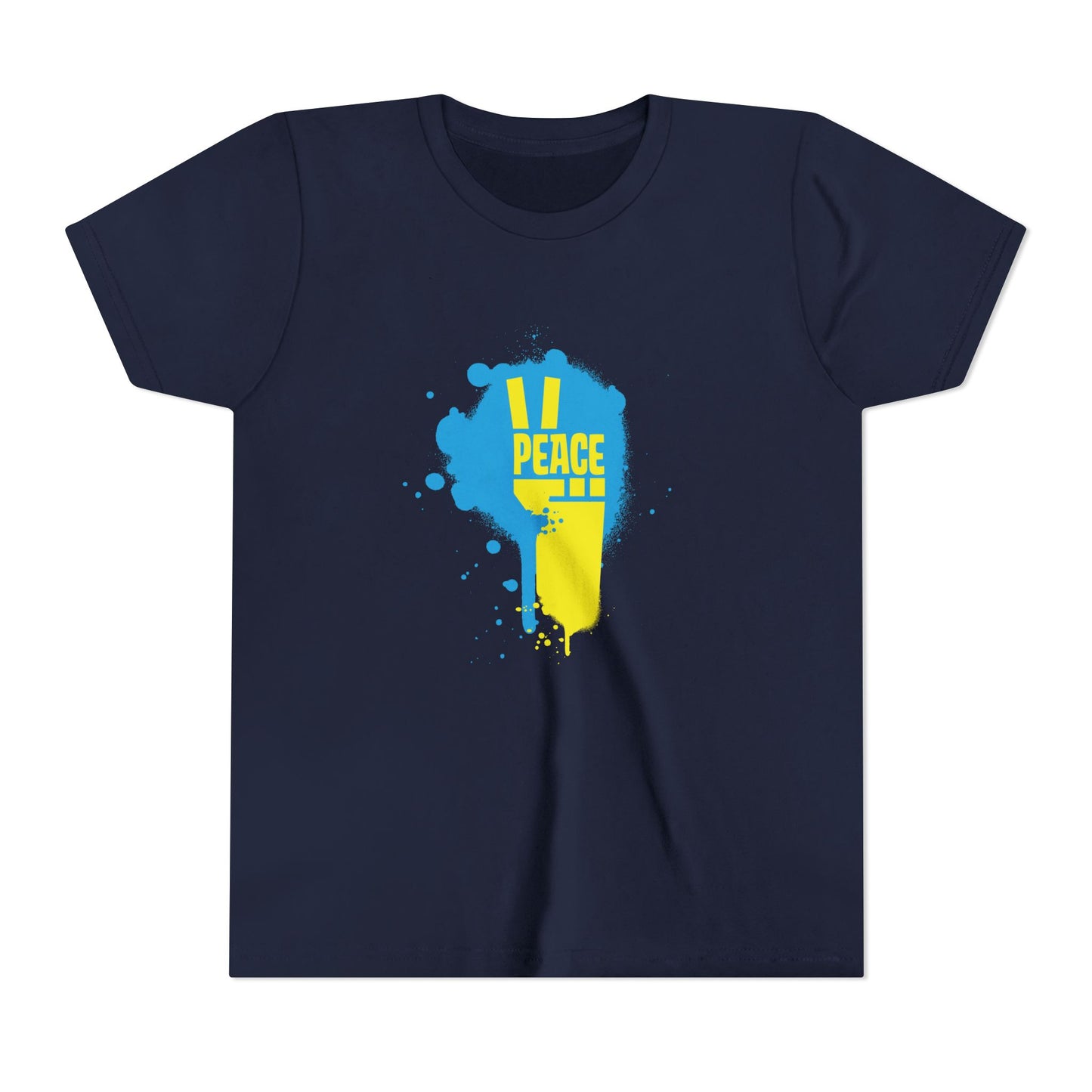Peace for Ukraine Youth Short Sleeve Shirt