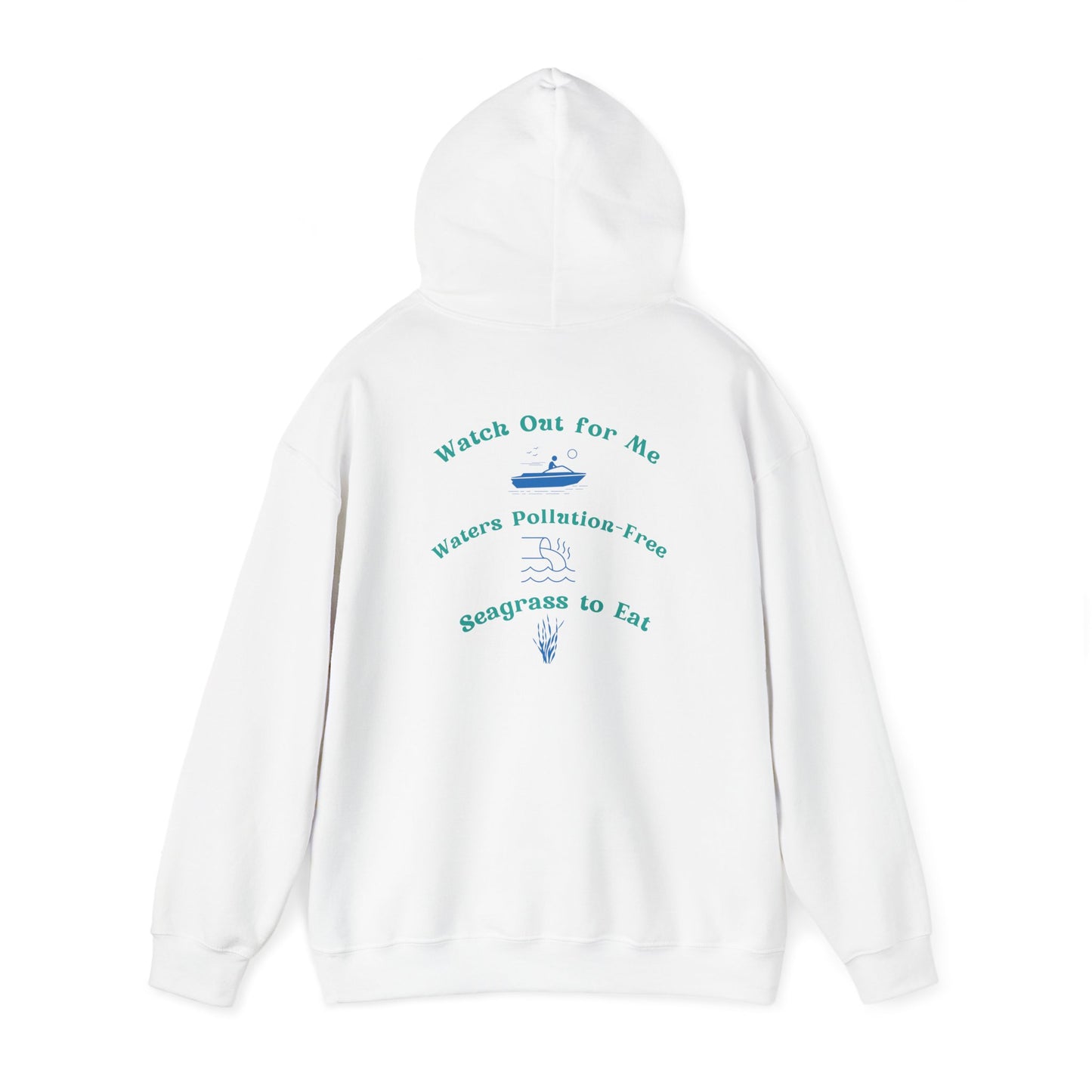 Protect The Manatees Unisex Heavy Blend™ Hooded Sweatshirt