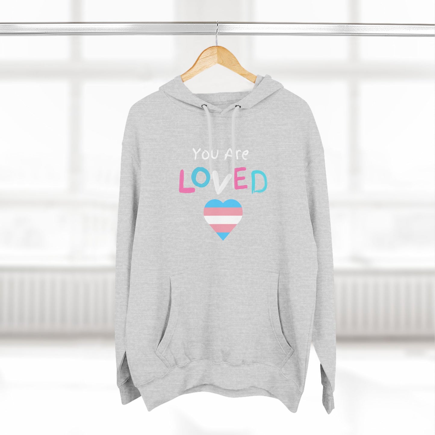 You Are Loved Protect Transgender Kids Adult Unisex Hoodie