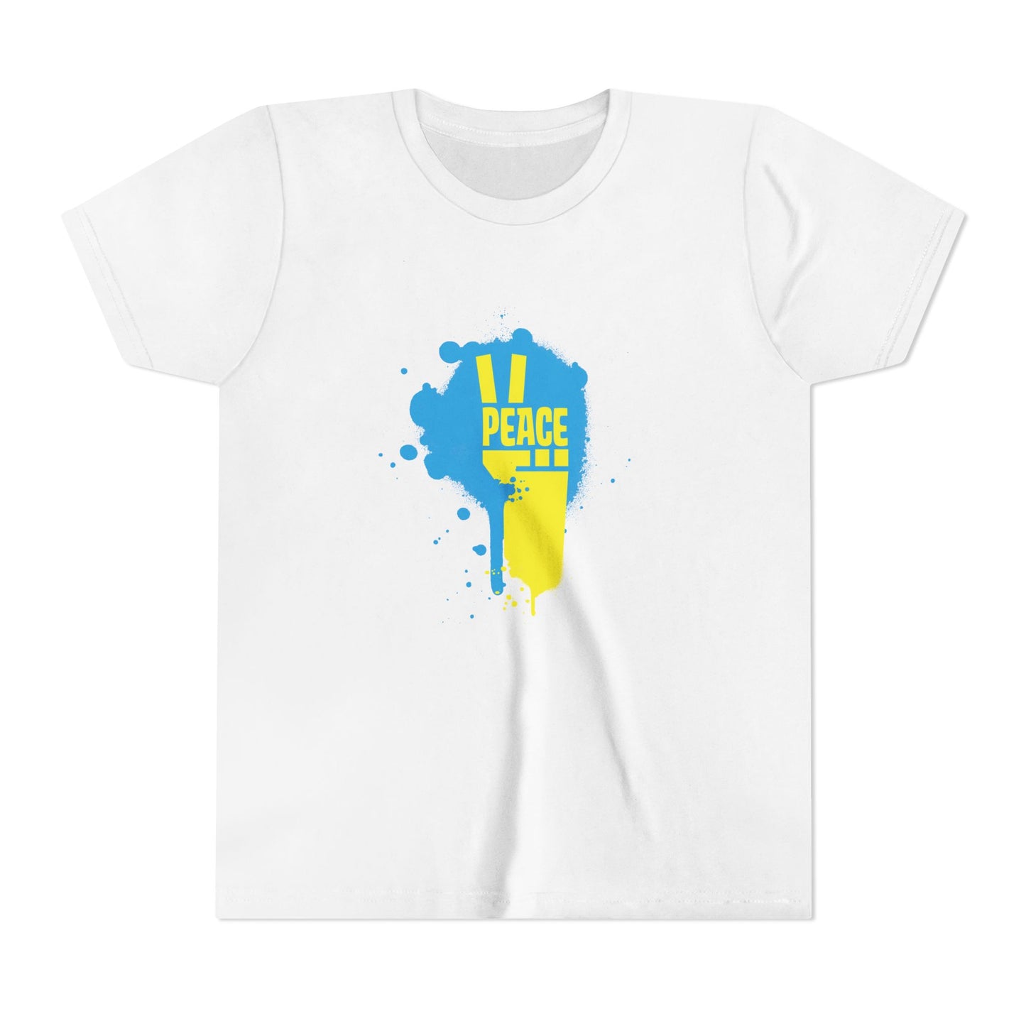 Peace for Ukraine Youth Short Sleeve Shirt