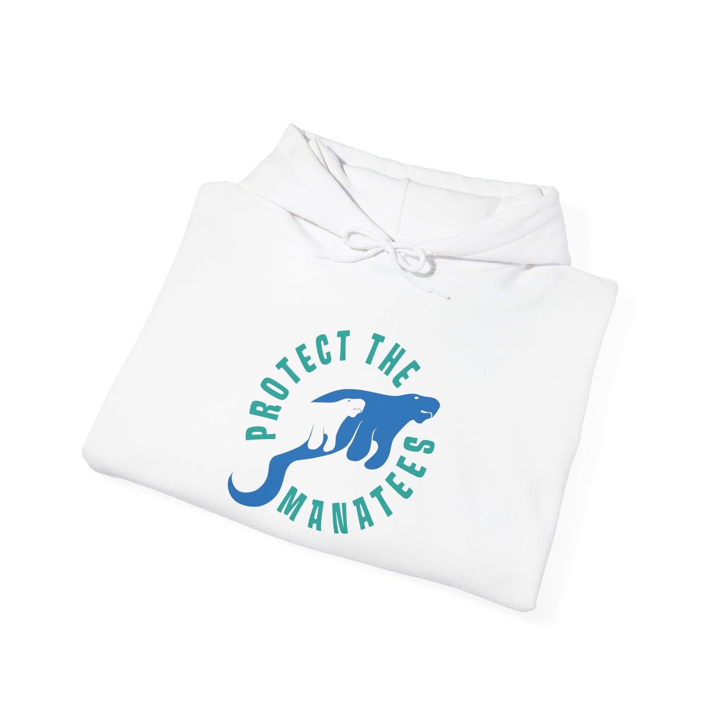 Protect The Manatees Unisex Heavy Blend™ Hooded Sweatshirt