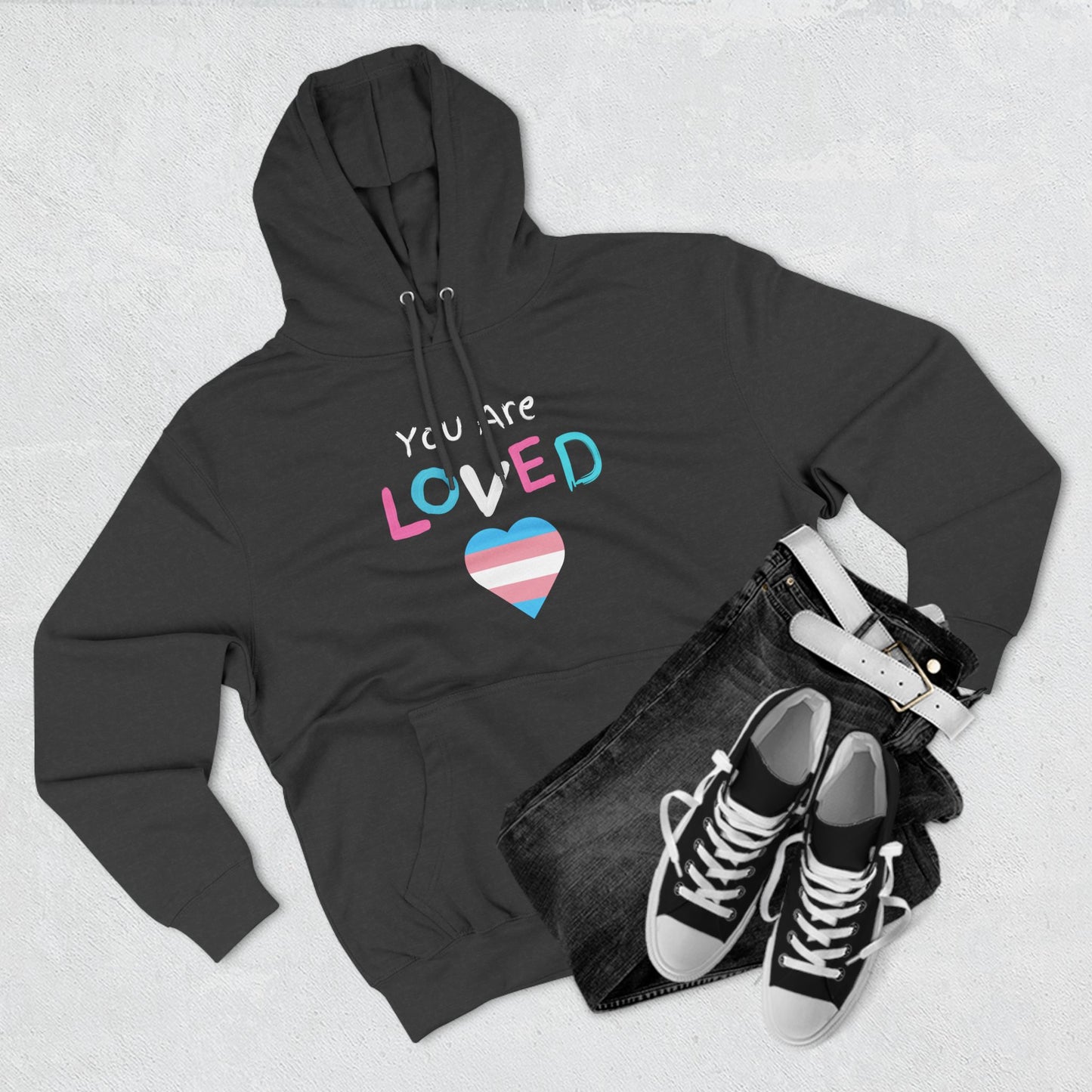 You Are Loved Protect Transgender Kids Adult Unisex Hoodie