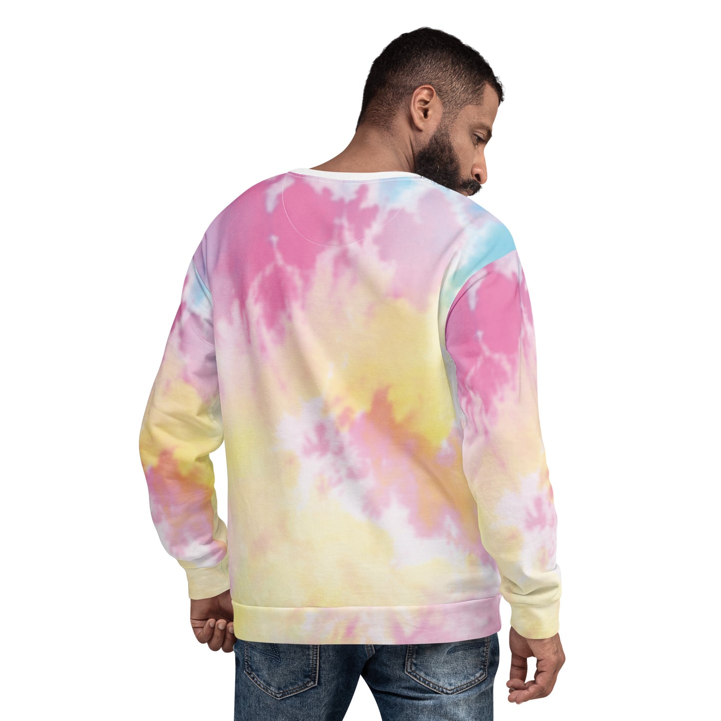 Care for Planet Earth Against Climate Change Tie Dye Adult Unisex Sweatshirt