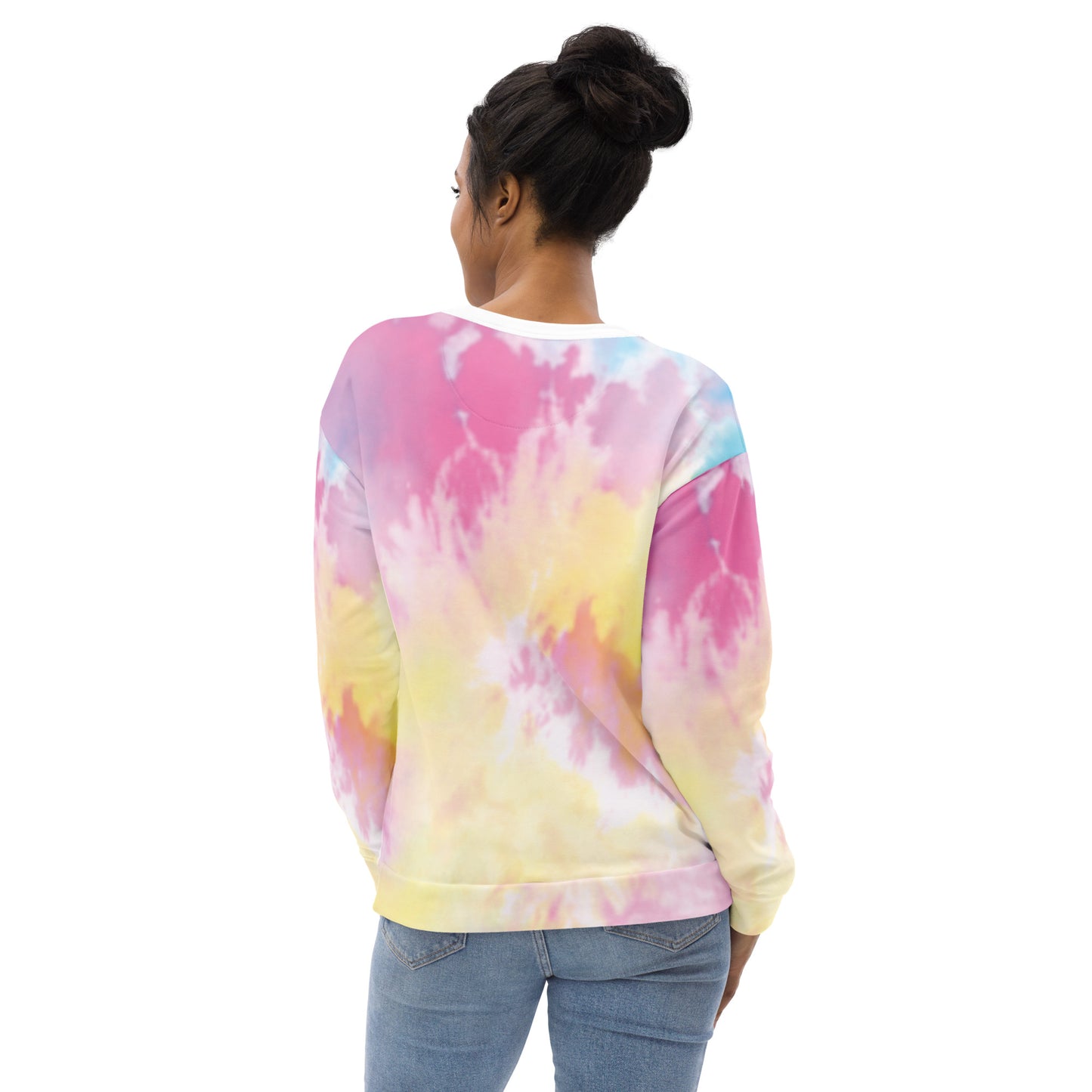 Care for Planet Earth Against Climate Change Tie Dye Adult Unisex Sweatshirt