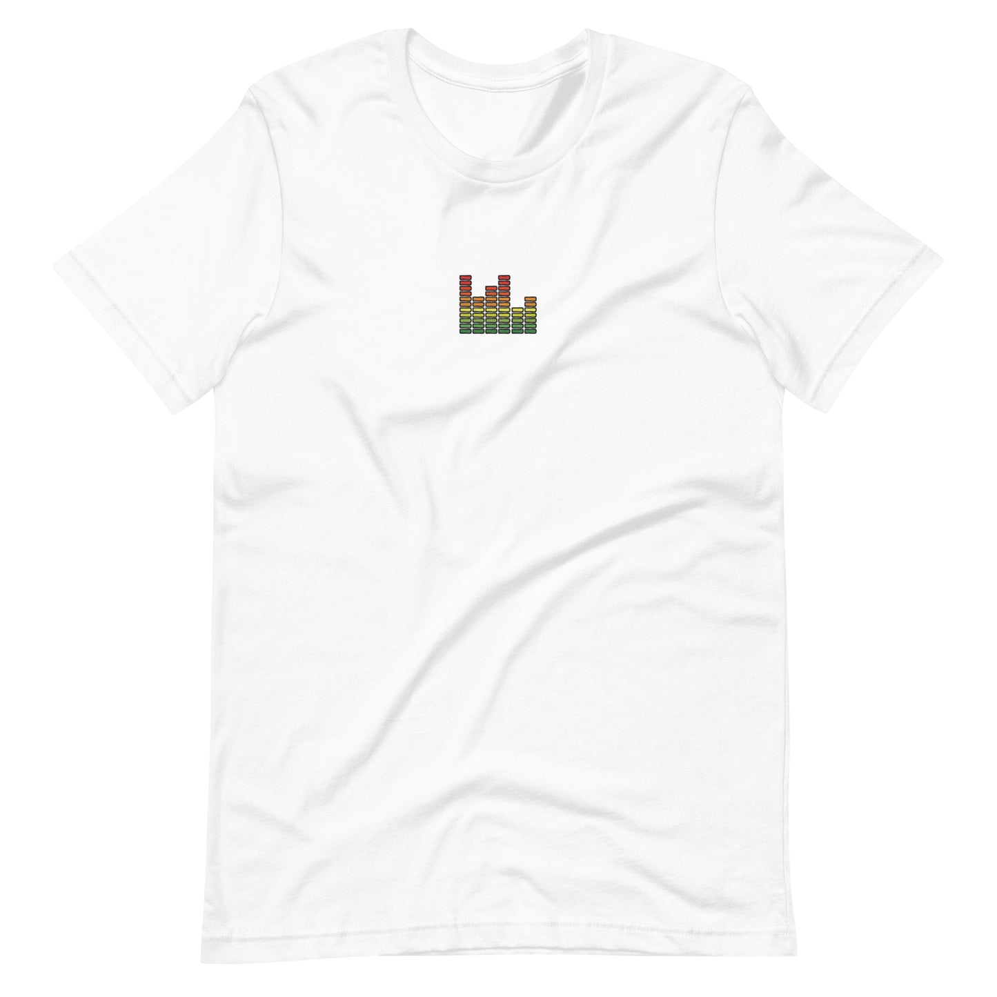 Pride Beats Subtle Pride Gay Pride Unisex Embroidered Bella Canvas Tshirt