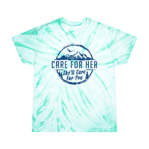 Open image in slideshow, Climate Change Tie-Dye Shirt
