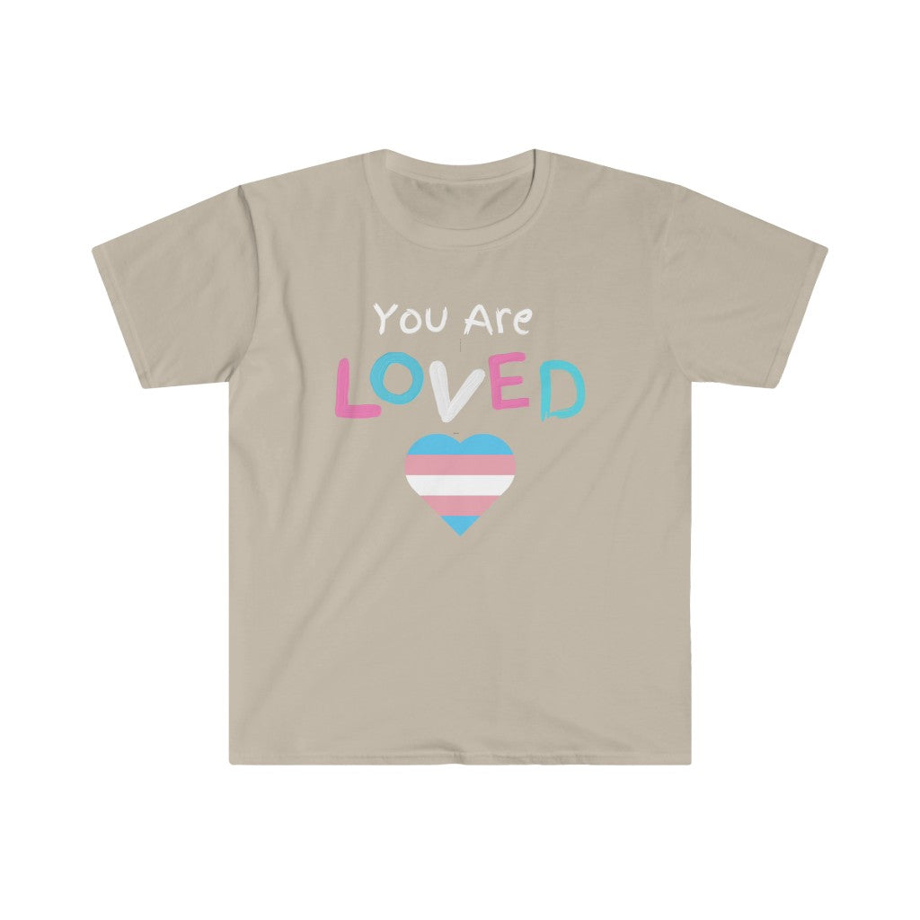 You Are Loved Protect Trans Kids Unisex Softstyle T Shirt