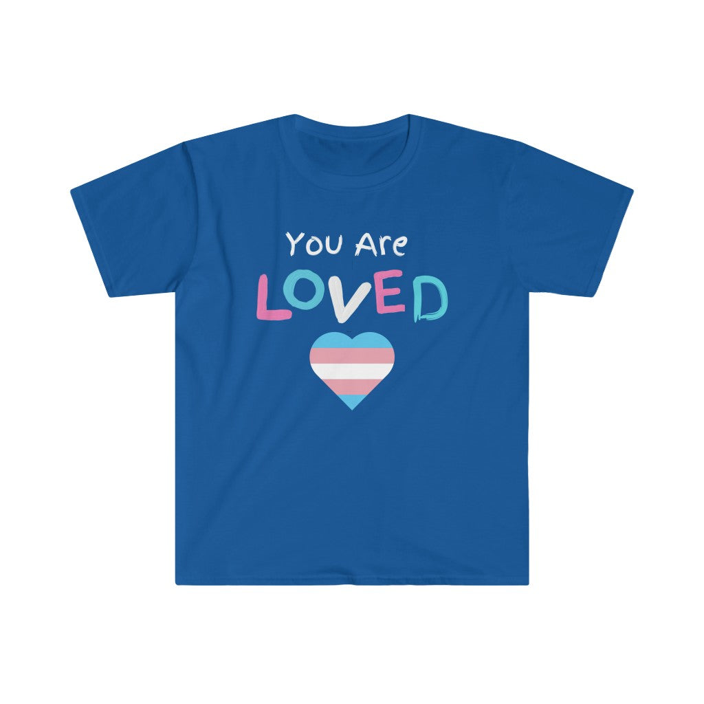You Are Loved Protect Trans Kids Unisex Softstyle T Shirt