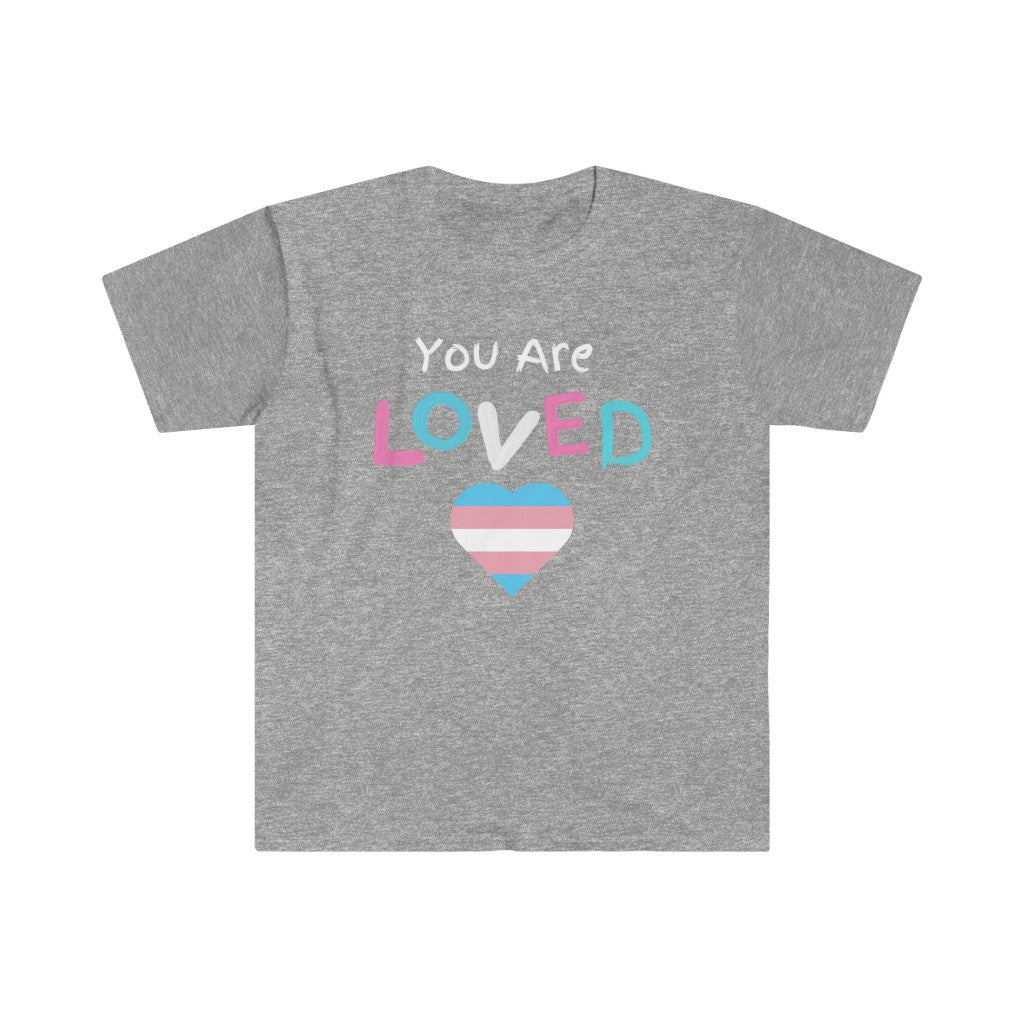 You Are Loved Protect Trans Kids Unisex Softstyle T Shirt