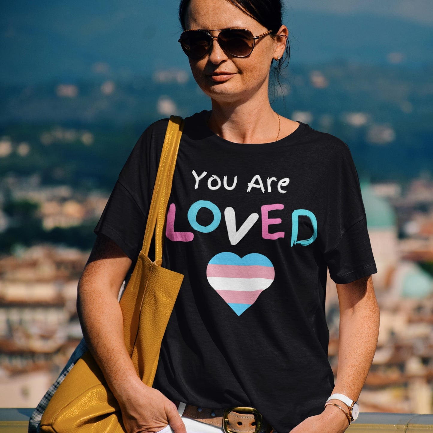 You Are Loved Protect Trans Kids Unisex Softstyle T Shirt