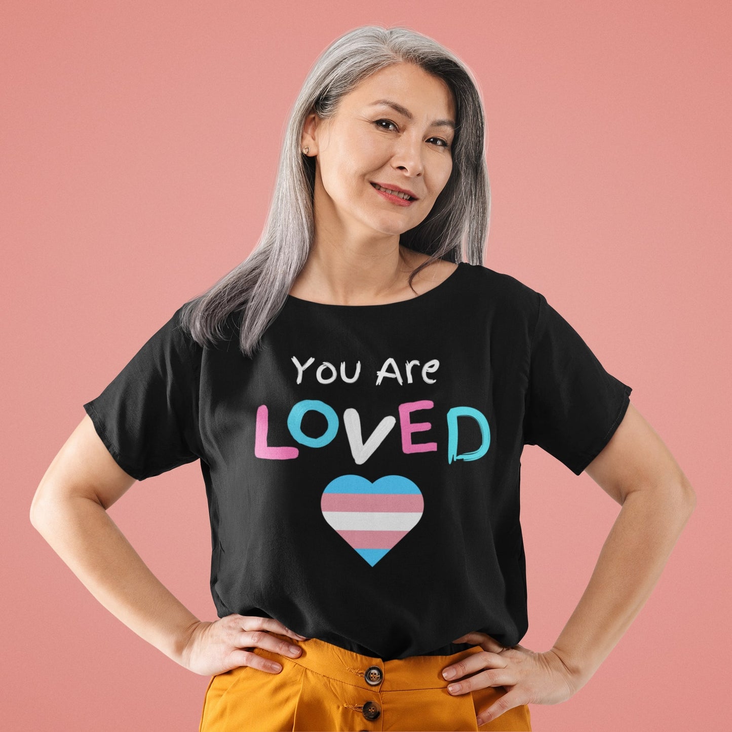 You Are Loved Protect Trans Kids Unisex Softstyle T Shirt