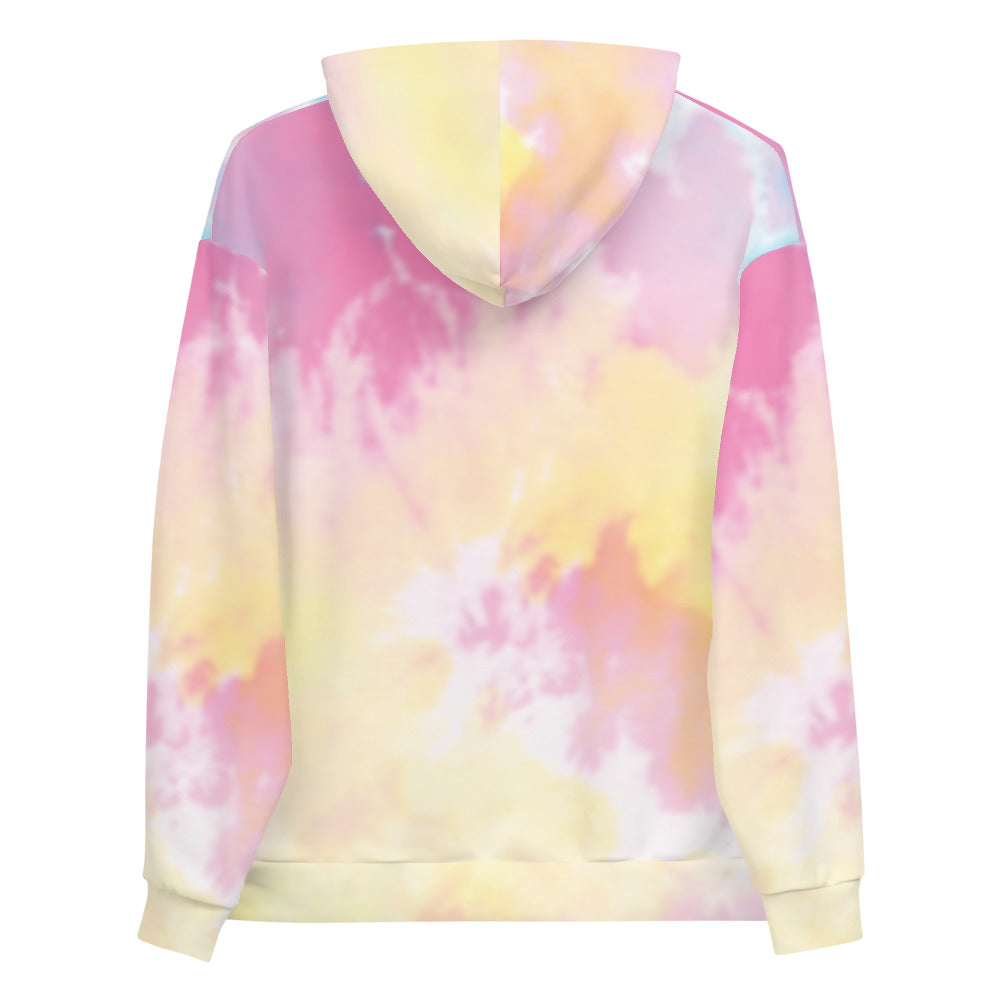 Care For Planet Earth Against Climate Change Tie Dye Unisex Hoodie