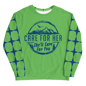Open image in slideshow, Climate Change Adult Custom Sweatshirt
