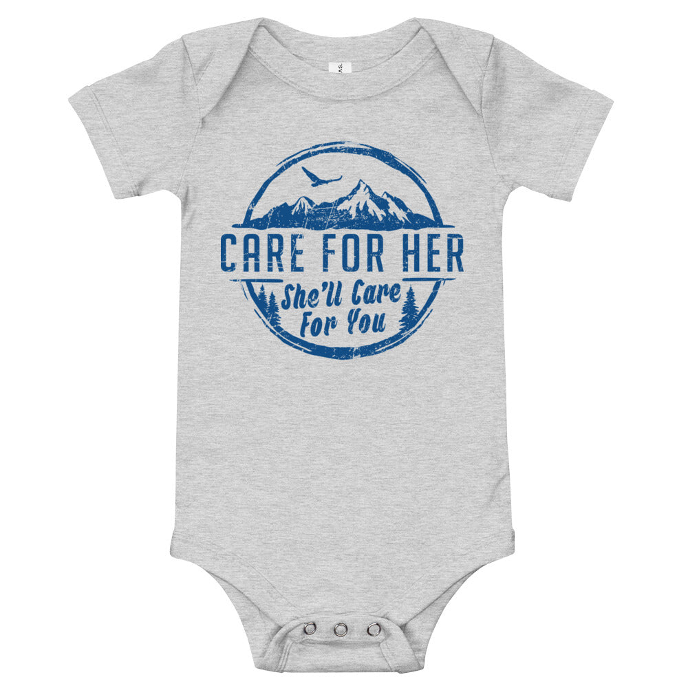 Climate Change Baby One Piece