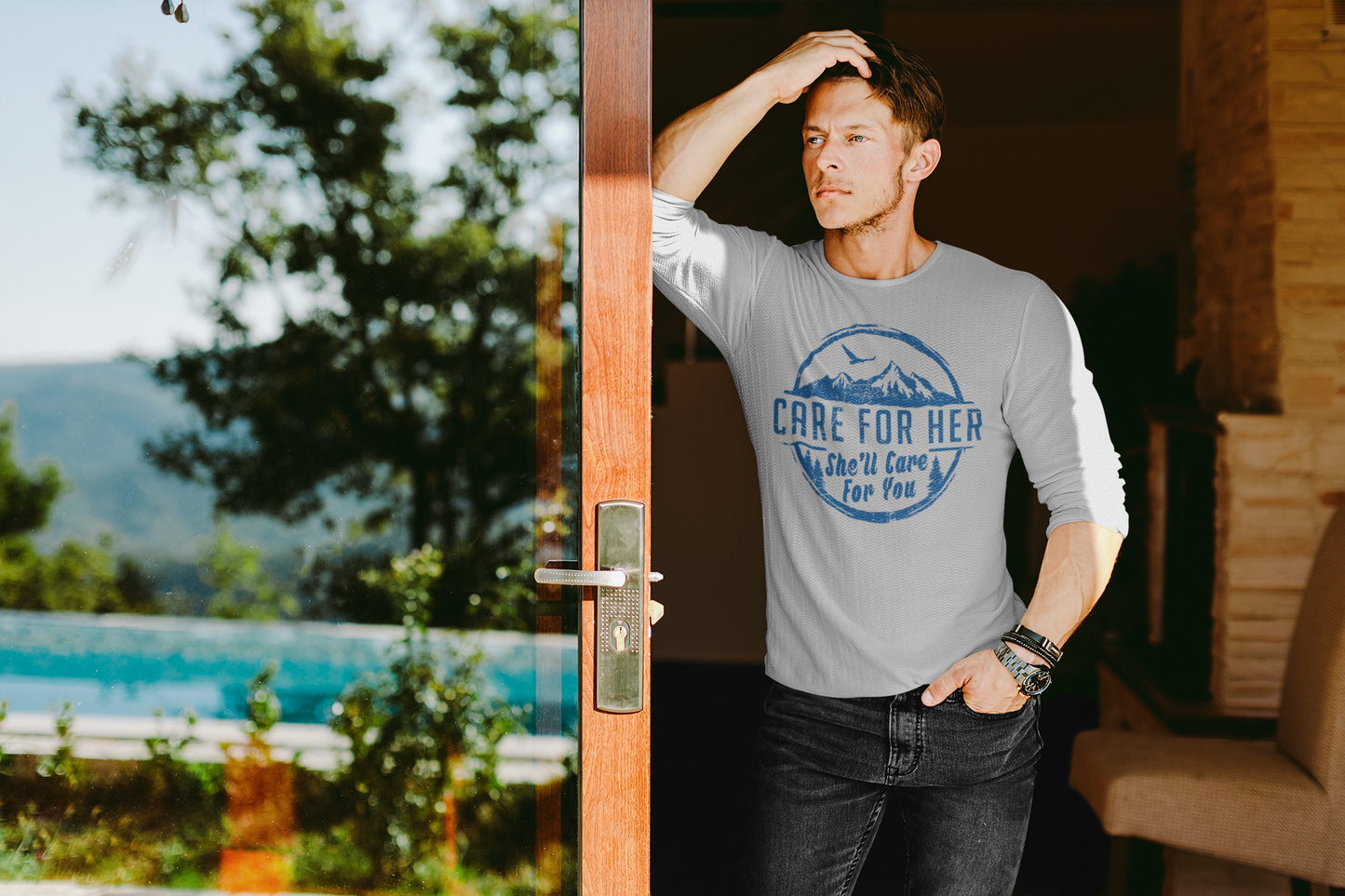 Climate Change Adult Long Sleeve Shirt