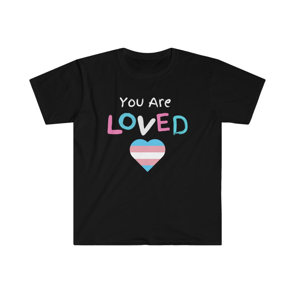 You Are Loved Protect Trans Kids Unisex Softstyle T Shirt