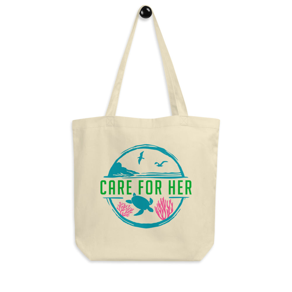 Care for Planet Earth Against Climate Change Eco Tote Bag
