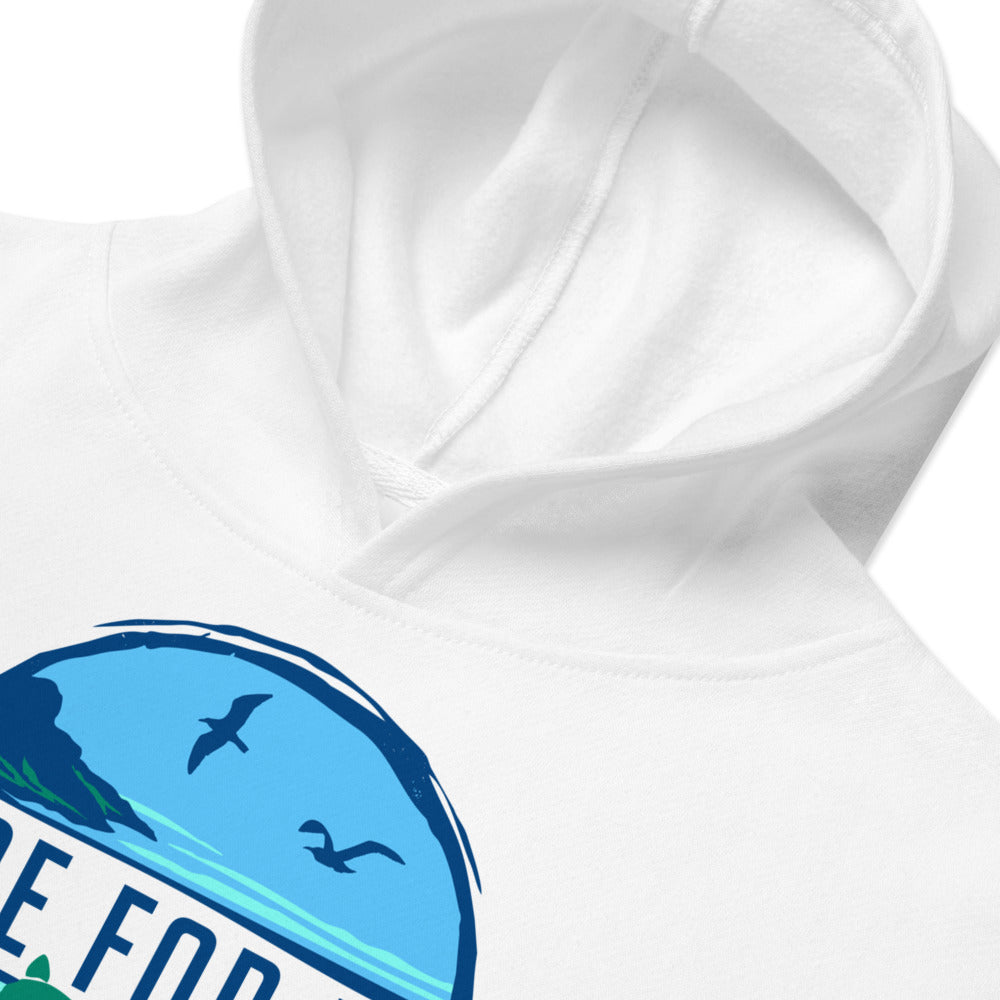 Care for Planet Earth Kids Fleece Hoodie