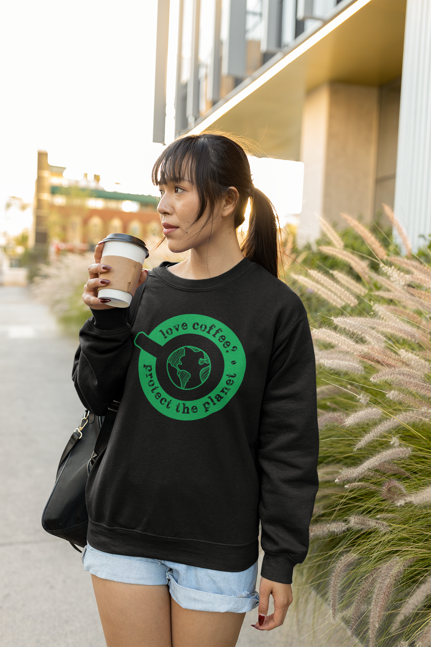 Coffee Lover Adult Crewneck Sweatshirt