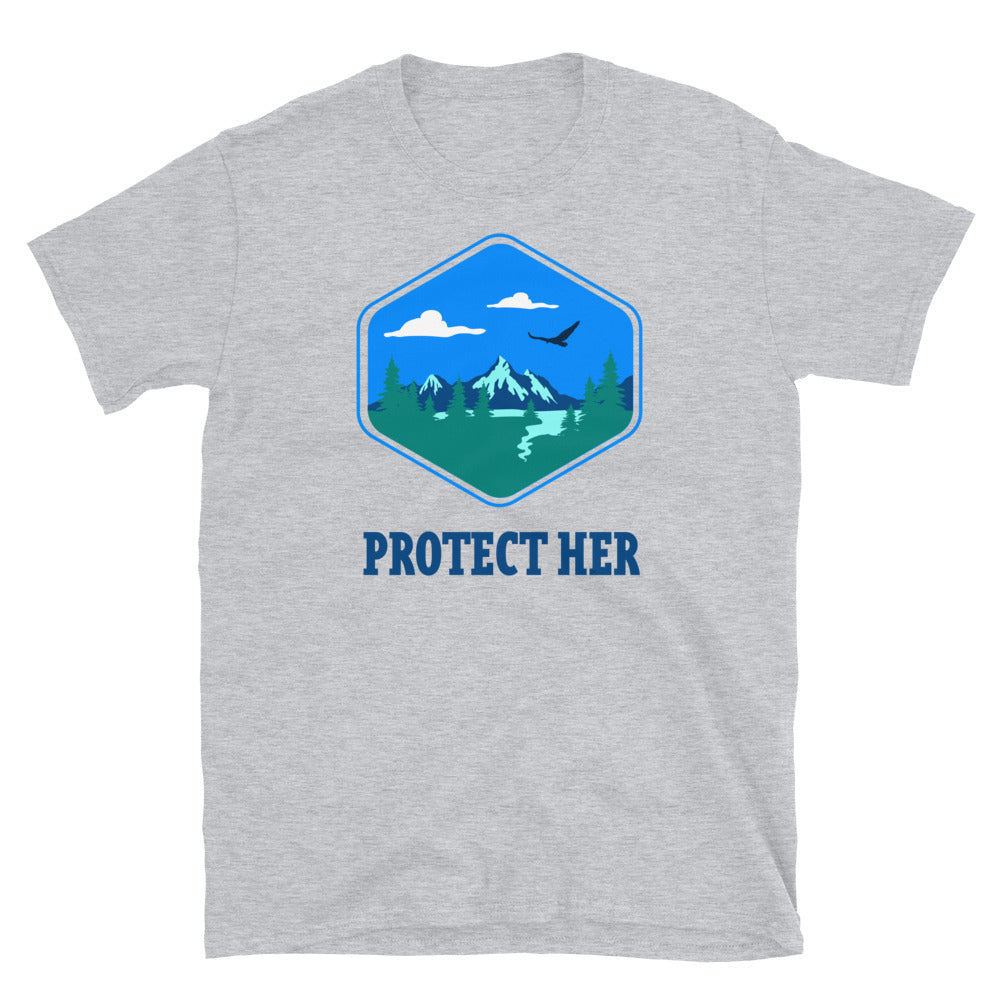 Protect Planet Earth Short-Sleeve Adult T-Shirt