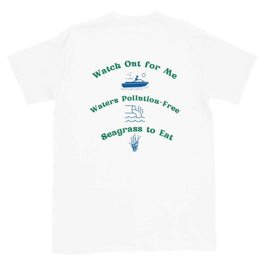 Protect the Manatees Short-Sleeve Adult Unisex Graphic Shirt
