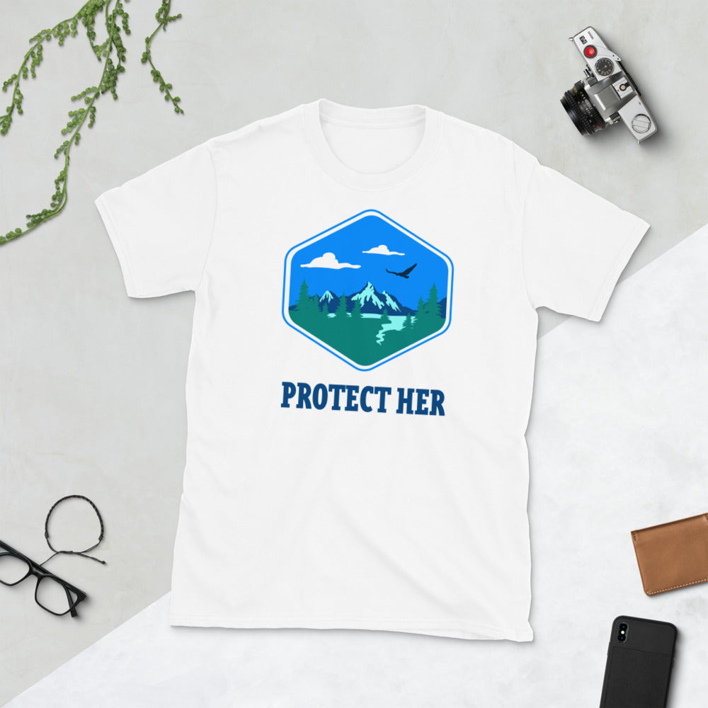 Protect Planet Earth Short-Sleeve Adult T-Shirt