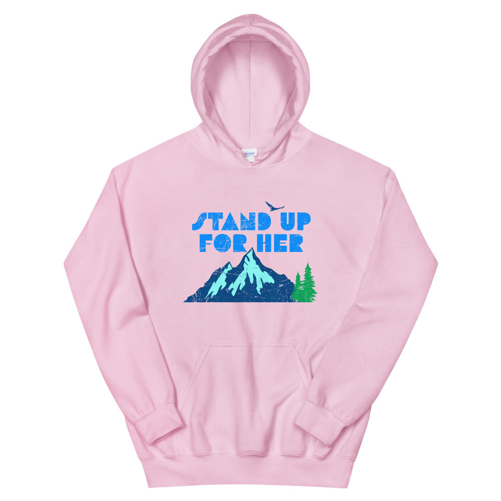 Stand Up For Planet Earth Adult Hoodie