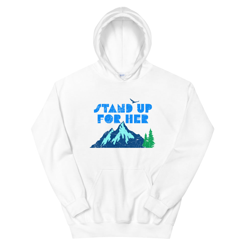 Stand Up For Planet Earth Adult Hoodie