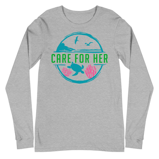 Care For Planet Earth Against Climate Change Unisex Long Sleeve Shirt