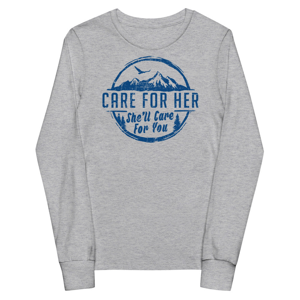 Climate Change Youth Long Sleeve Tee