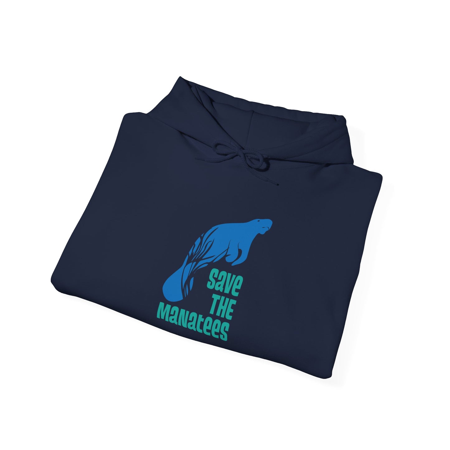 Save the Manatees White Unisex Heavy Blend™ Hoodie