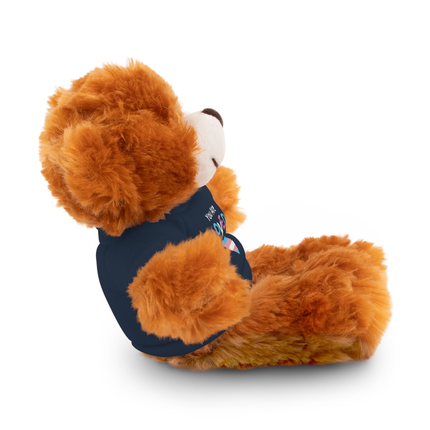 You Are Loved Transgender Stuffed Animals with Tee