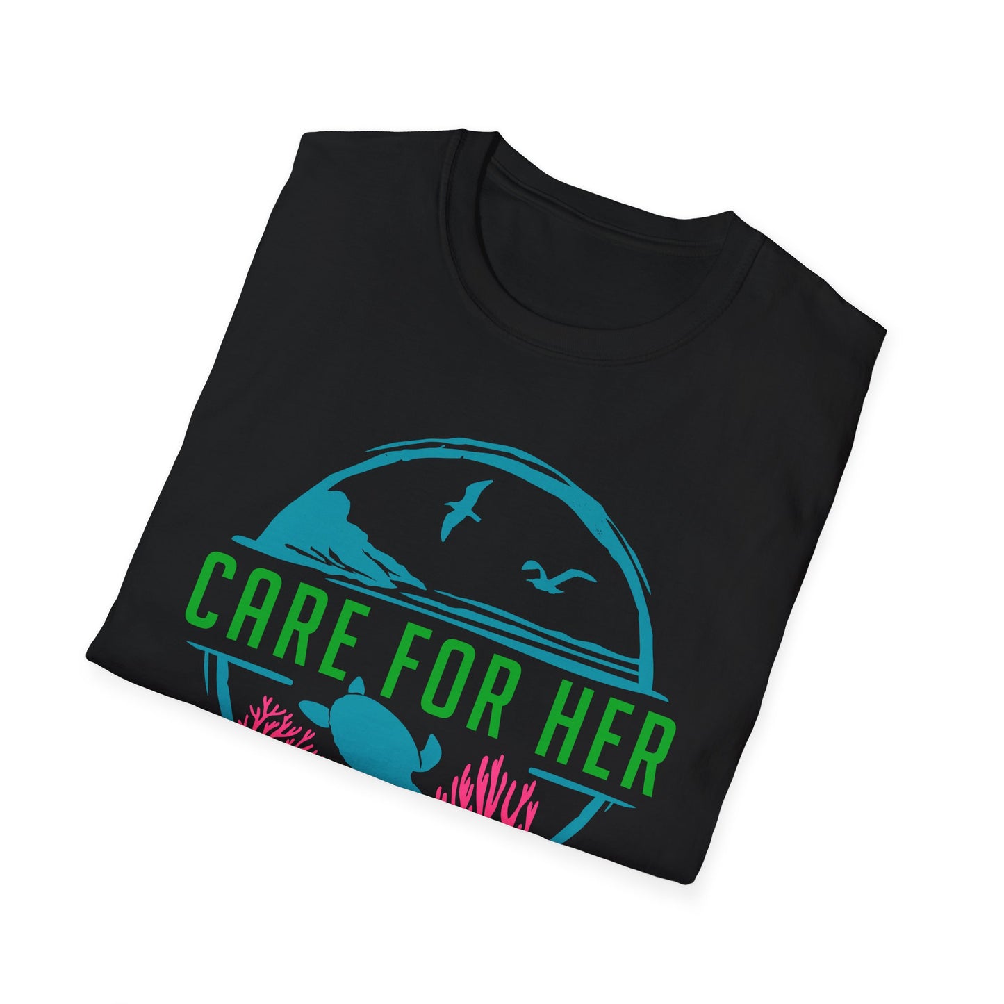 Care for Planet Earth Against Climate Change Adult Unisex Shirt