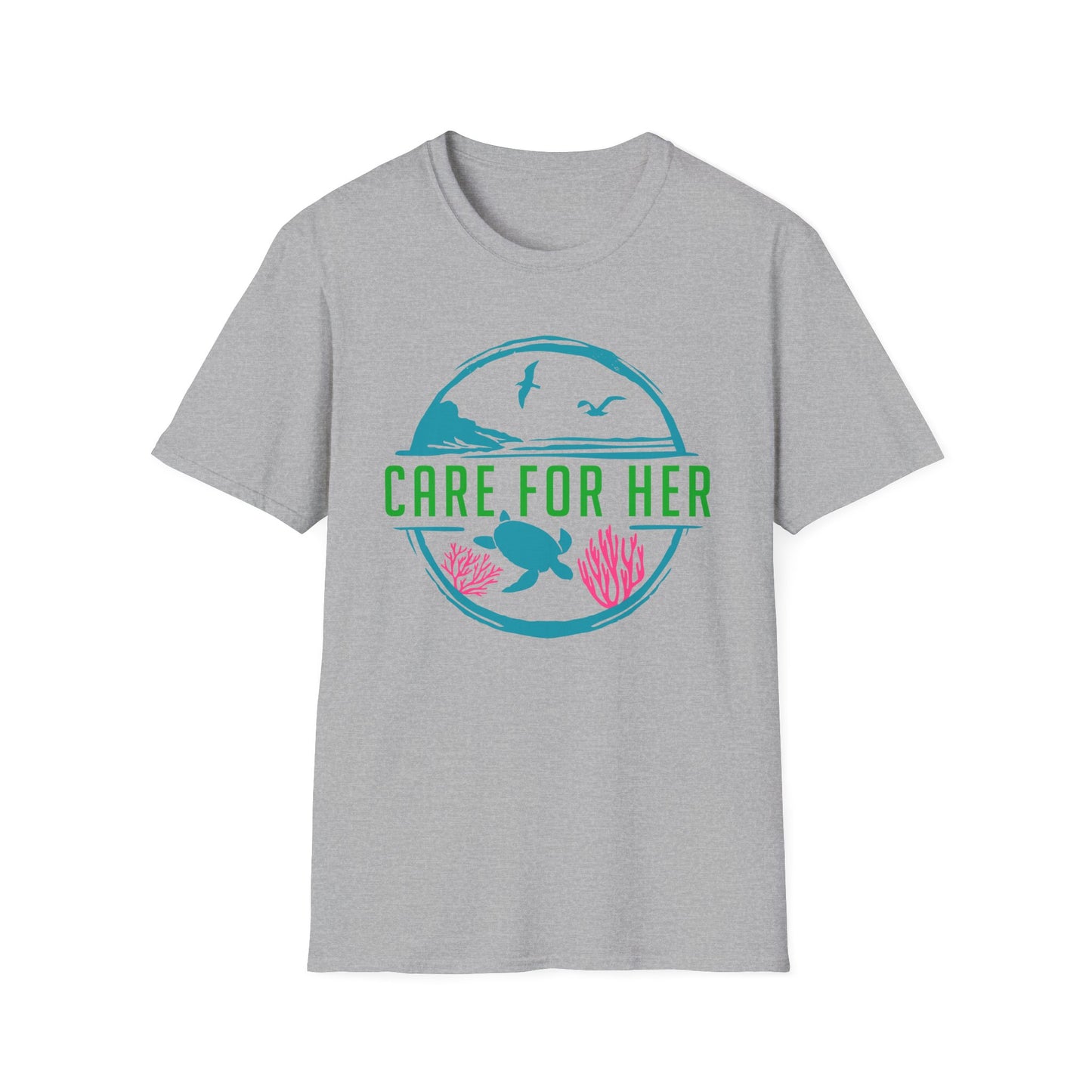 Care for Planet Earth Against Climate Change Adult Unisex Shirt