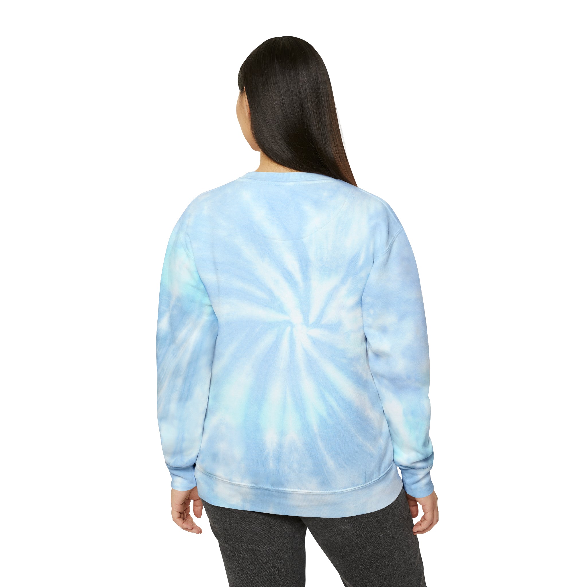 Care for Her Save our Planet Save our Oceans Unisex Tie-Dye Sweatshirt