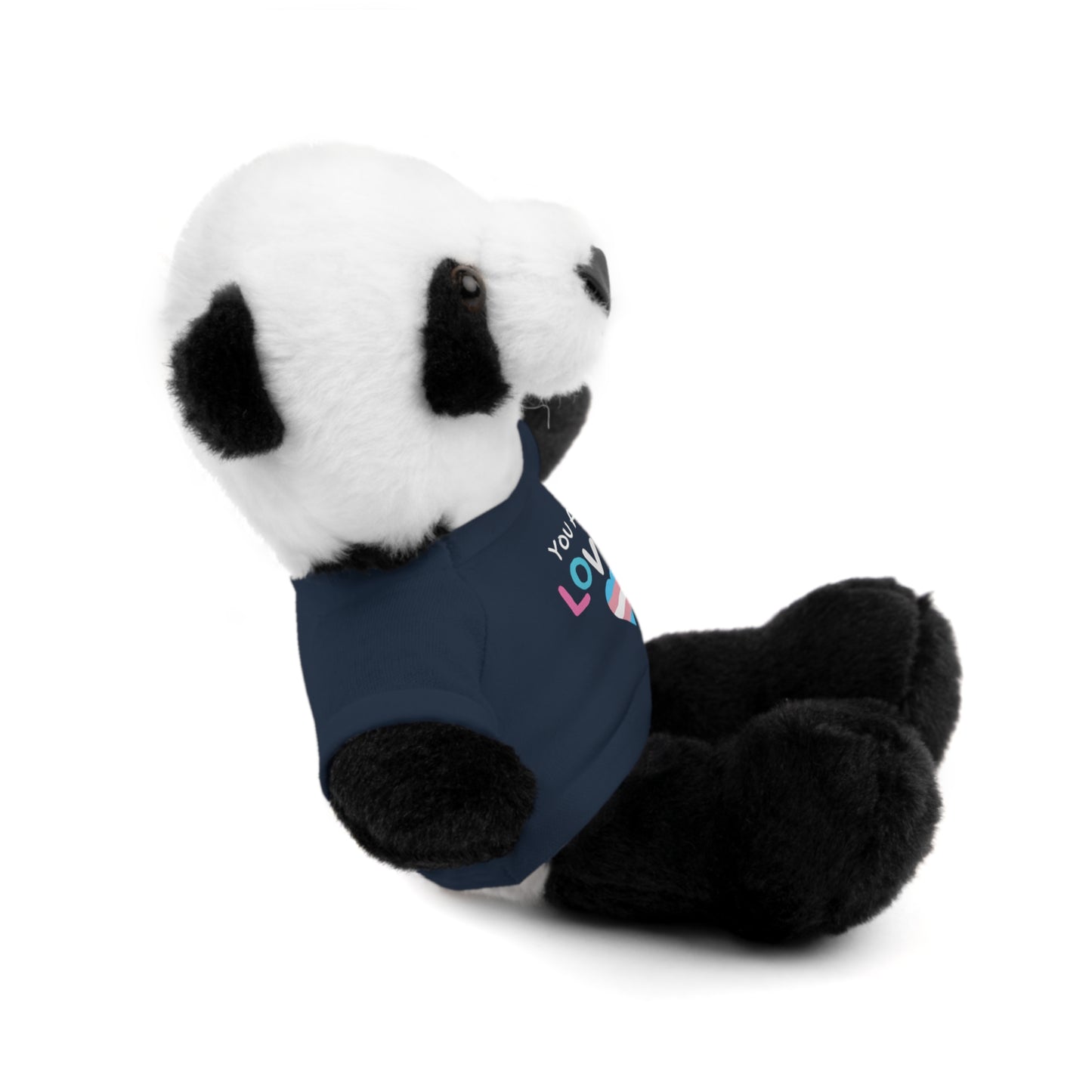 You Are Loved Transgender Stuffed Animals with Tee