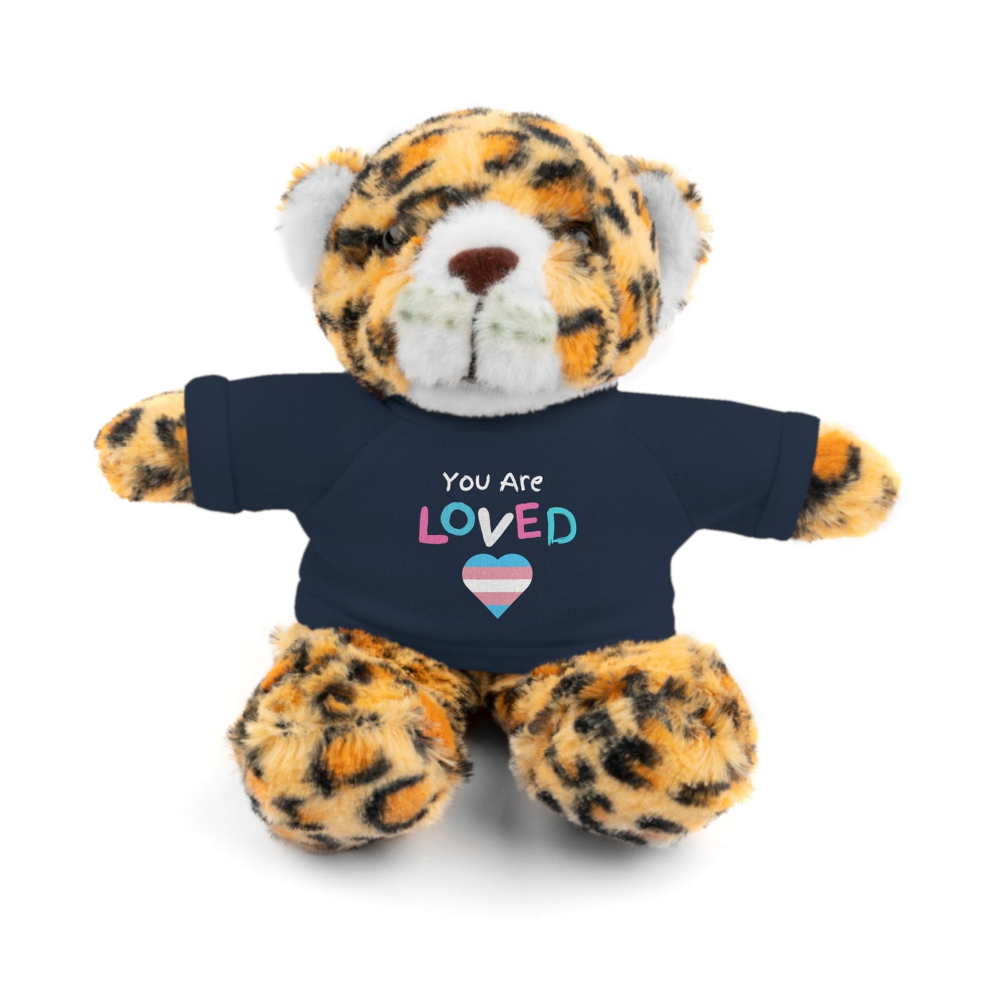 You Are Loved Transgender Stuffed Animals with Tee