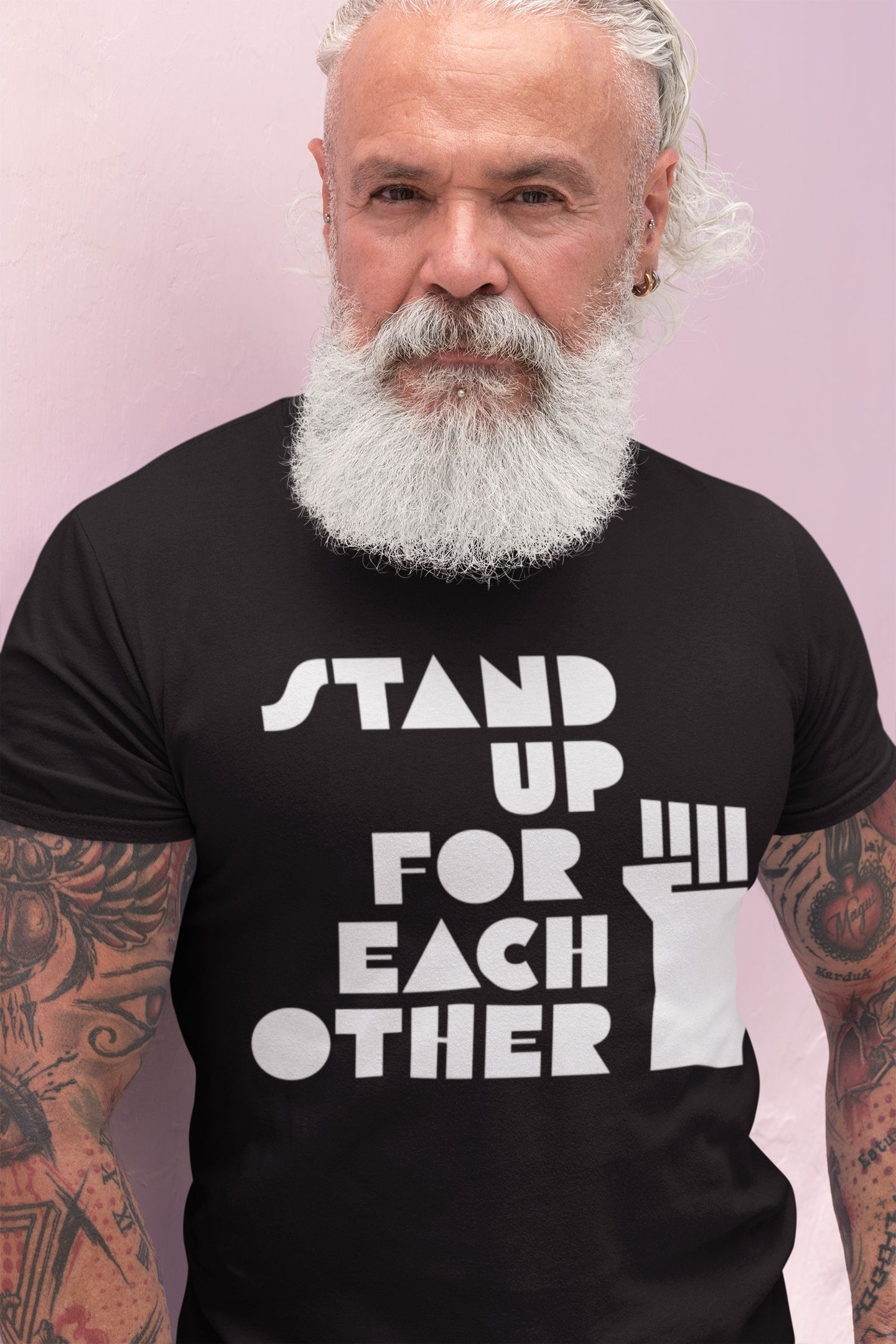 Social Justice Warrior Activist Adult Unisex Graphic Black Shirt