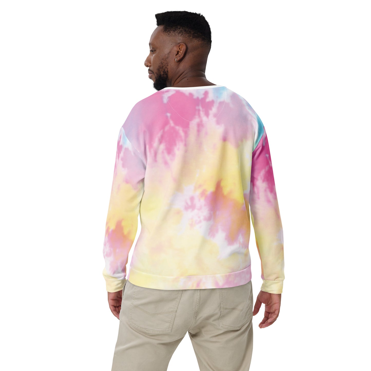 Care for Planet Earth Against Climate Change Tie Dye Adult Unisex Sweatshirt
